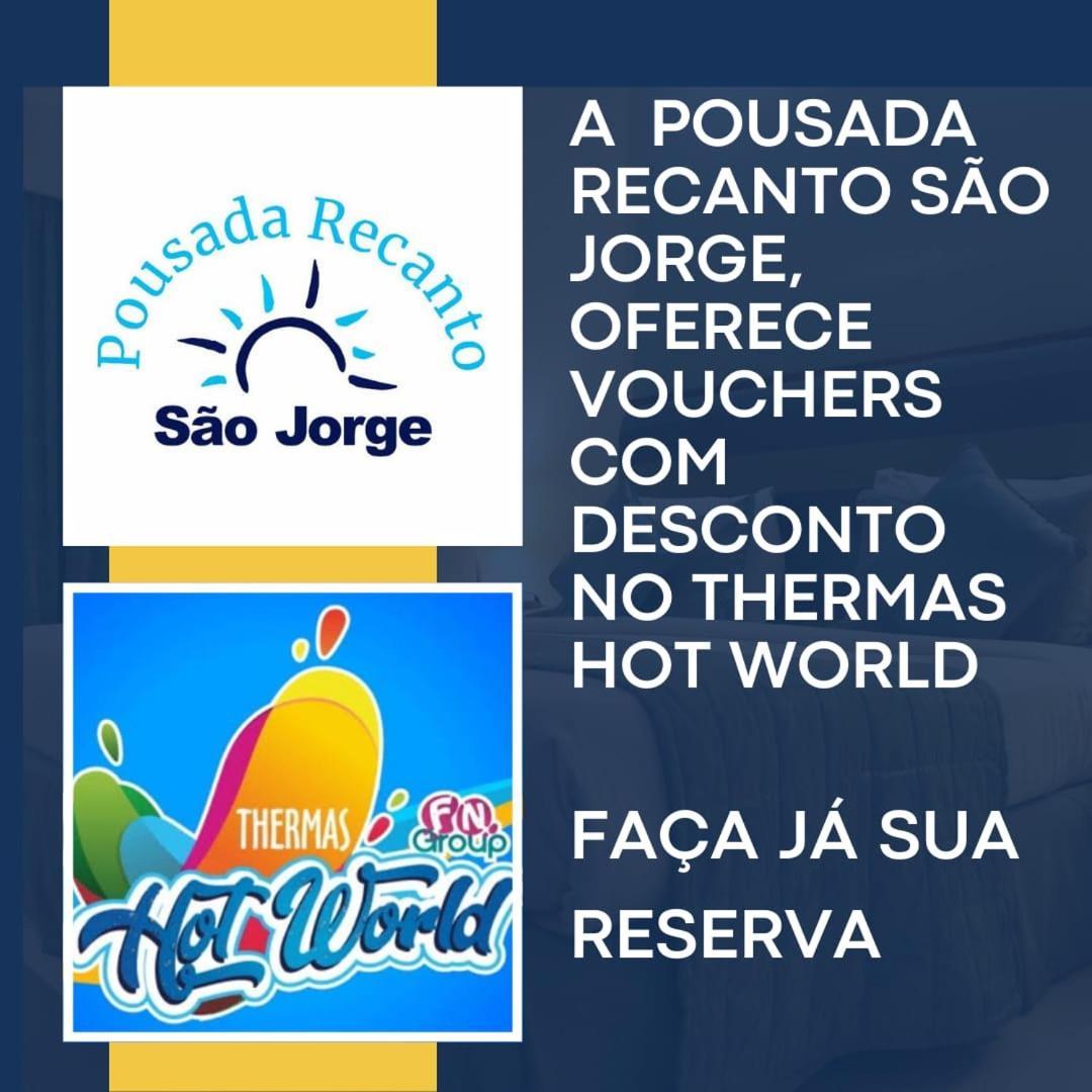 Pousada Recanto Sao Jorge Águas de Lindóia 外观 照片